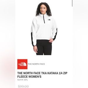 Women’s The North Face TKA Kataka 1/4 Zip Fleece Jacket